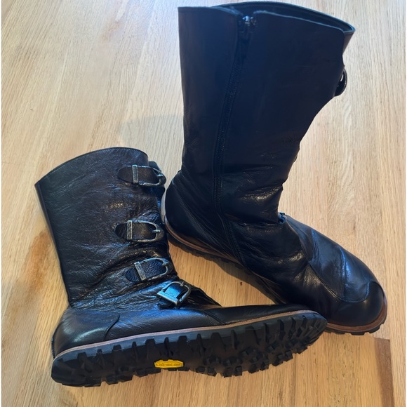 CYDWOQ Aegean V size 42 w black buckle boots - Picture 3 of 7